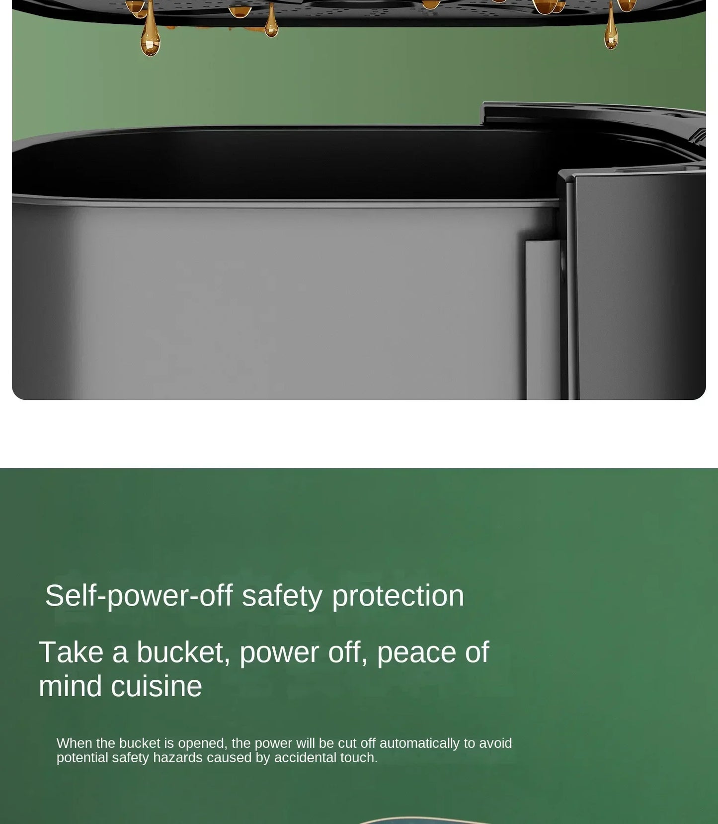 220V AUX Air Fryer and Oven Combo: Multifunctional, Fully Automatic, No Oil Technology, Easy-to-clean AB