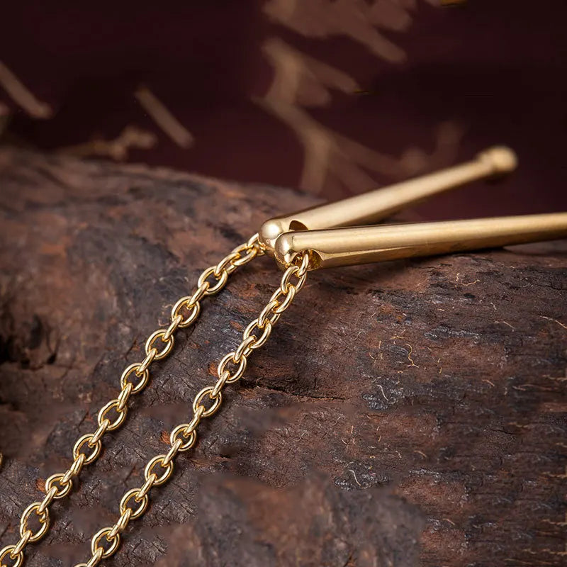 Collier Rockers Jazz Band Drum pour homme, batteurs, anciers de caisse claire, pendentif en acier inoxydable, cadeau de bijoux JOJewelry