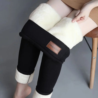 Push Up taille haute longueur cheville chaud doublé polaire thermique laine d'agneau pantalon hanche levage pantalon Fitness Leggings femmes Leggings