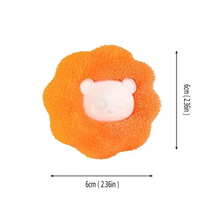 Épilateur réutilisable pour animaux de compagnie, boule, blanchisserie, machine à laver, filtre, laine, autocollant, poils de chat, fourrure, attrape-peluches, maison, 1-5 pièces