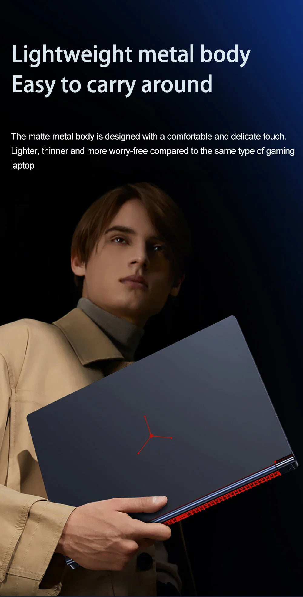 New16.1 Inch 10th Gaming Laptop Intel Core I9-10880H I I7-10880H Nvidia GTX 1650 4G Windows 10/11 Gaming Laptop Metal Ultrabook