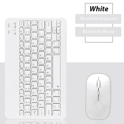 EMTRA Bluetooth Wireless Keyboard Portable Keyboard for Ipad Laptop Tablet Rechargeable Gaming Keyboard for Android IOS Windows