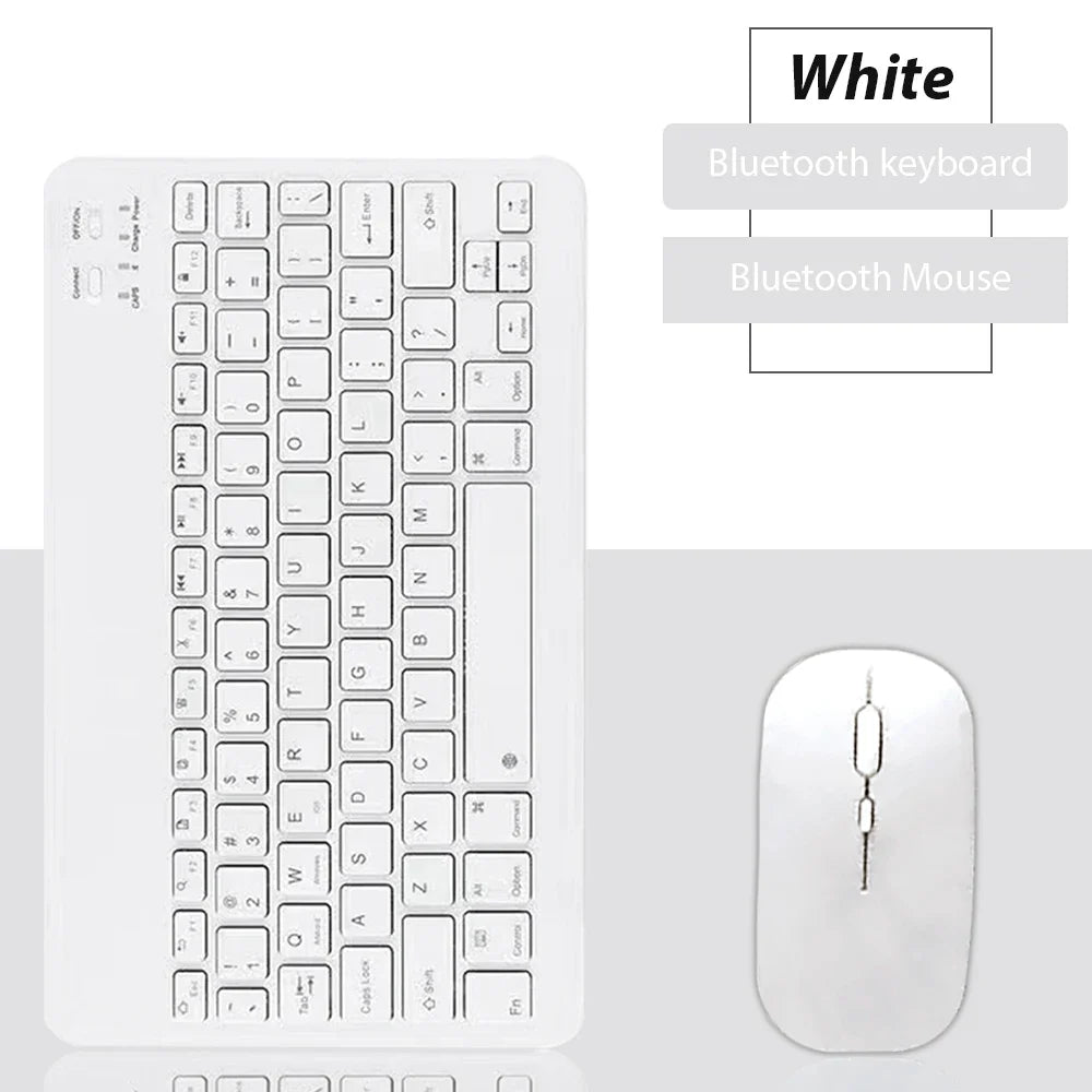 EMTRA Bluetooth Wireless Keyboard Portable Keyboard for Ipad Laptop Tablet Rechargeable Gaming Keyboard for Android IOS Windows