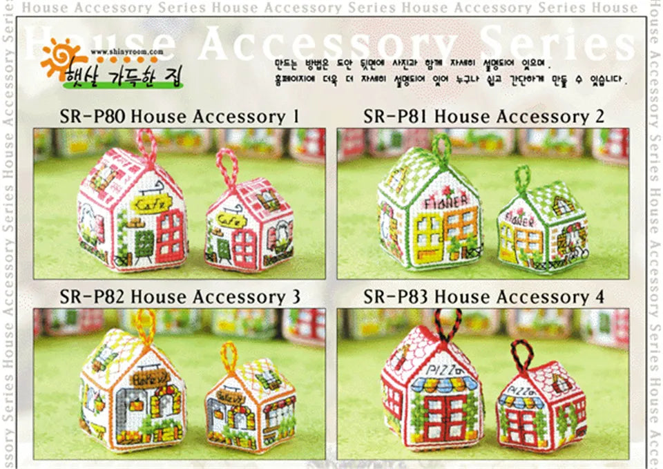 Cross Stitch Kits Stich Pin Cushion Sewing Kits Cross-stitch Easy Embroidery Cross Stitch Complete Kit Needle Arts & Craft Hobby