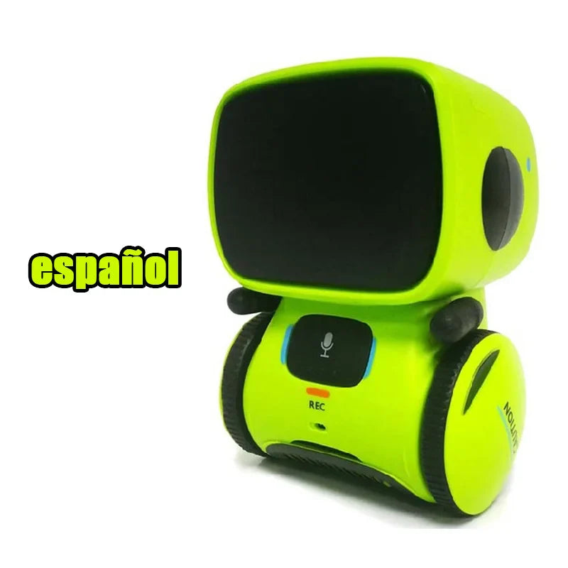 Robot Emo Robots intelligents Version russe, anglaise et espagnole jouets à commande vocale et tactile interactif éducatif pour enfants G