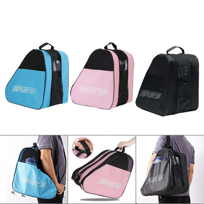 Sacs à patins, idéaux pour les patins, les patins à glace, les patins à quadruples, les patins à roues alignées, les patins de hockey sur glace, les accessoires de patins pour enfants et les adultes