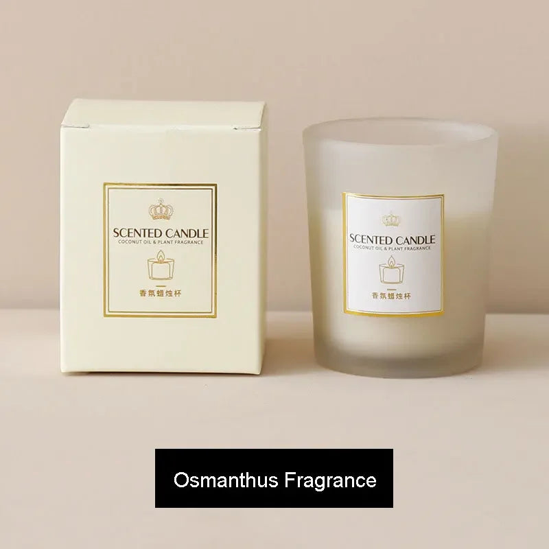 Candles Scented Aromatherapy Candles Soy Wax Fragrance Home Decoration Romantic Bath Yoga Thanksgiving Christmas Wedding