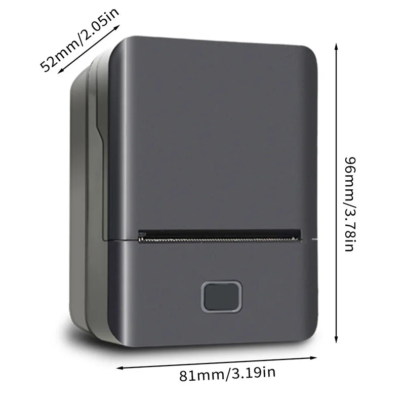 SINMARK SK20 Portable Thermal Printer With Labels Mini Bluetooth Sticker Marker Self-adhesive Label Printer Photo Printer Gift