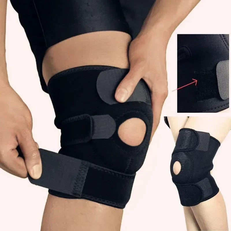 1PC genouillère orthopédique genouillère soutien douleur articulaire Relif rotule protecteur réglable Sport genouillère garde ménisque Ligament