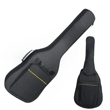 Miwayer – Housse de transport pour guitare électrique, étui noir/tissu Oxford imperméable/double bandoulière, sac de guitare/pour accessoires de guitare