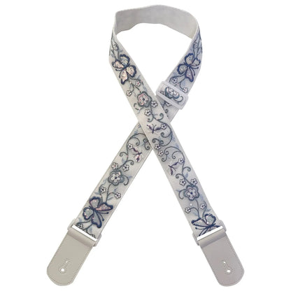 Sangle de guitare pour guitare électrique et acoustique, bandoulière réglable et résistante en dentelle, accessoires de guitare, sangle de guitariste