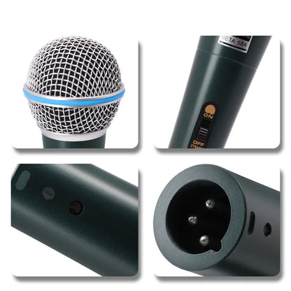 Microphone à condensateur professionnel filaire, pour PC, système de Machine à karaoké, salle de son, Gamer, Audio, chant, Kits de Streaming en direct