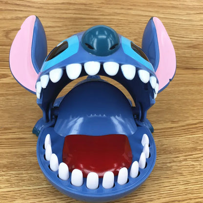 Stitch Biting Finger Toy Interactive Desktop Game Cute Alien Prank Gadget for Kids Family Parent Child Bonding Fun Party Favor
