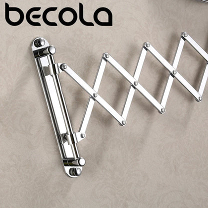 Becola 8 Pouces 3X Grossissant Mur Maquillage Miroir Recto-verso Rétractable Salle De Bain Miroir 360 Degrés Pivotant Miroir De Maquillage