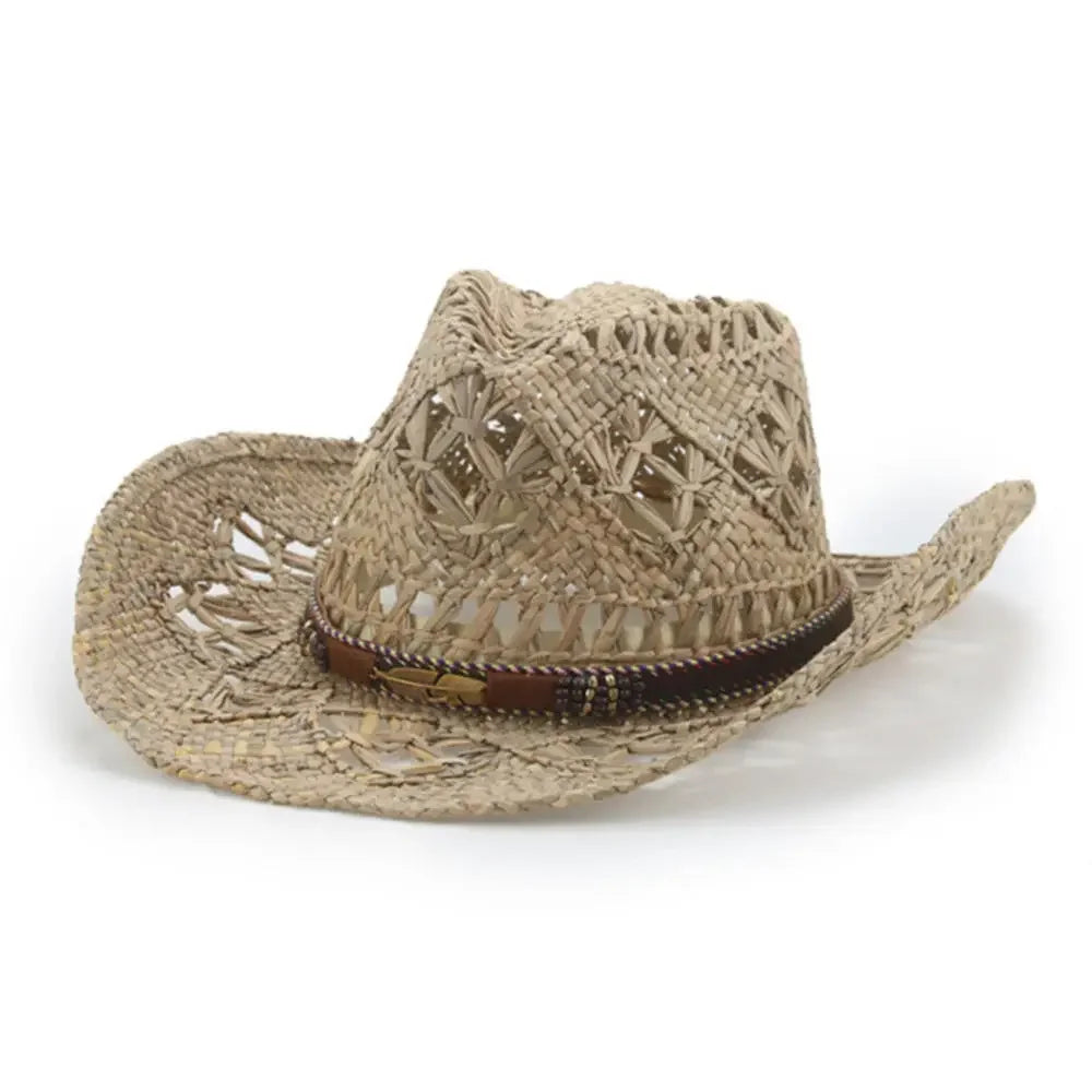 Western Wild West Sheriff Hat With Five Star Party Costume For Men Lady Jazz Cowgirl Wide Cowboy Hat Unique Star Badge Decors