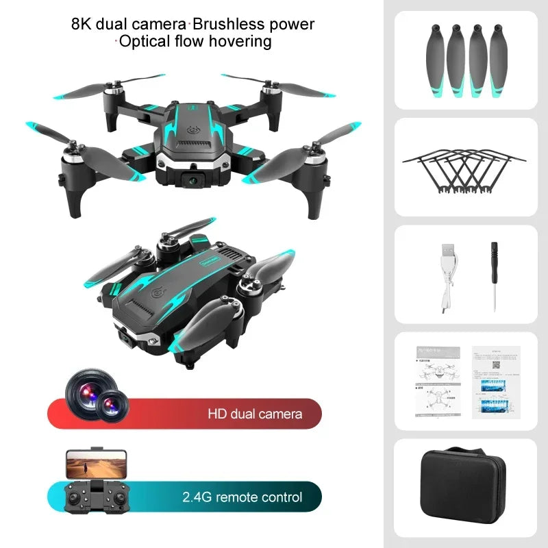 Drone G6 Pro 5G GPS moteur sans balais professionnel 8K HD photographie aérienne évitement d'obstacles UAV hélicoptère à quatre rotors jouets