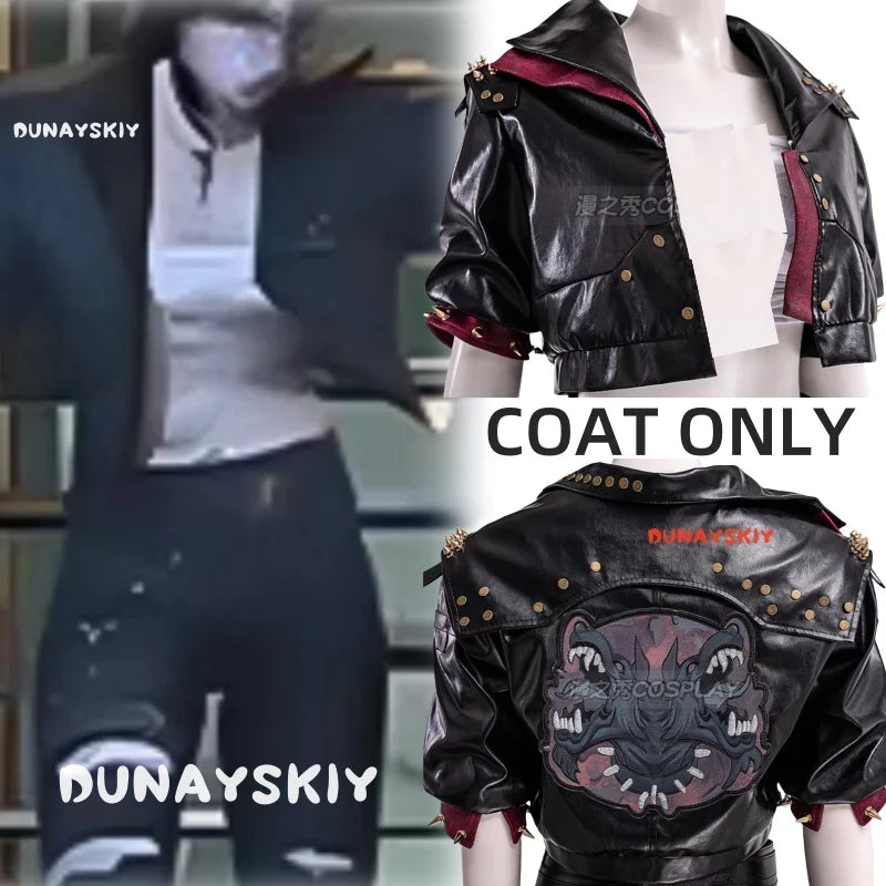 Costume de cosplay LoL Arcane Vi, perruque, uniforme, chaussures, tenues, combinaison d'Halloween et de carnaval pour femmes et hommes, haute qualité