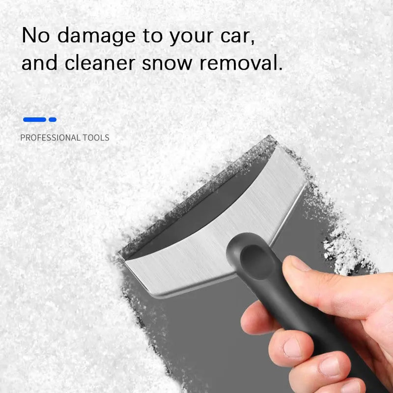 Grattoir à glace pour voiture, pelle de déneigement, pare-brise d'hiver, fenêtre, nettoyage de la neige, outil de grattage, brise-glace automatique, pelle à neige