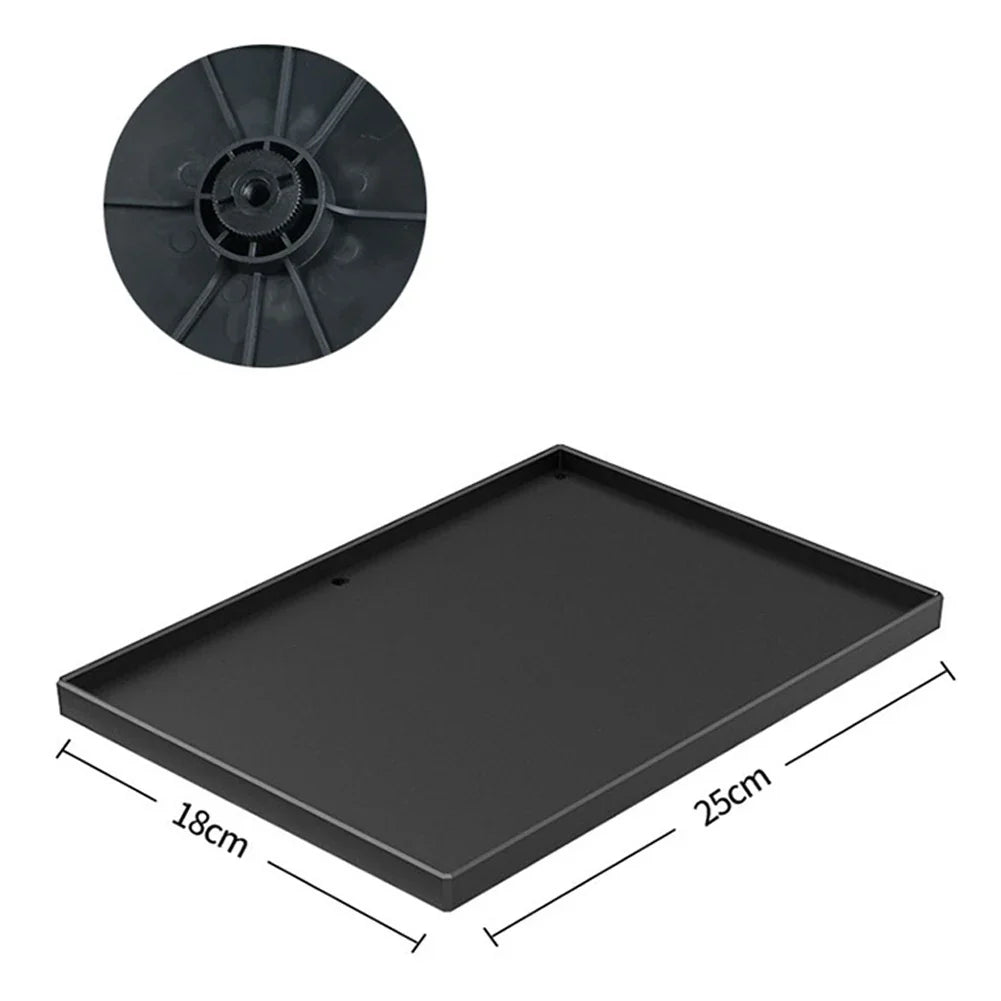 Nouveau plateau de projecteur 1 * plateau de projecteur 1/4 vis 100% tout neuf 25*18 cm cm (L * W) noir pour trépied support de haute qualité