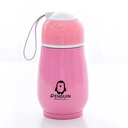 Mini Tasse Thermos 200ml/300ml Tasse de Poche en Acier Inoxydable Tasse à Café Thermique Bouteille Isotherme Flasque à Vide Cadeau pour Enfants