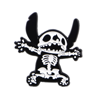 Stitch Enamel Pin Lapel Pins Badges on Backpack Brooches for Clothes Women's Brooch Cool Jewelry Accessories Gifts
