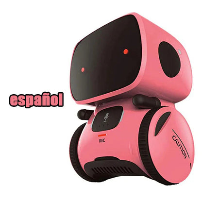 Robot Emo Robots intelligents Version russe, anglaise et espagnole jouets à commande vocale et tactile interactif éducatif pour enfants G