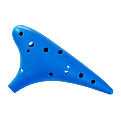 Ocarina Alto C Tuning en résine plastique pour adultes et enfants, flûte multicolore, 12 trous, nouveau