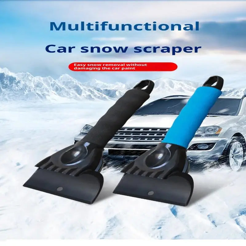 Grattoir à glace polyvalent pour voitures, déneigement de pare-brise et de porte, outil de nettoyage du gel pour l'hiver, accessoires de nettoyage automobile