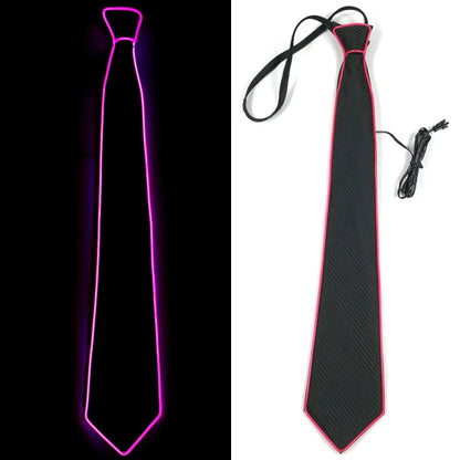 Newest LED Luminous Bow Tie For Man Christmas Wedding Light Bow Tie Festival Party Supplies Fluorescent Party Props