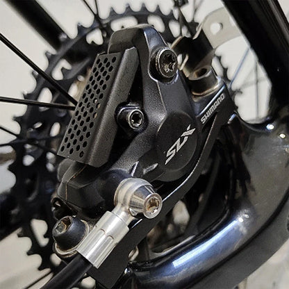 RIDEREVER-Plaquettes de frein à disque de vélo de route, coussretours semi-métallique, performance longue durée, refroidissement anti-poussière pour le cyclisme WinterMANO XcrucTRM9100