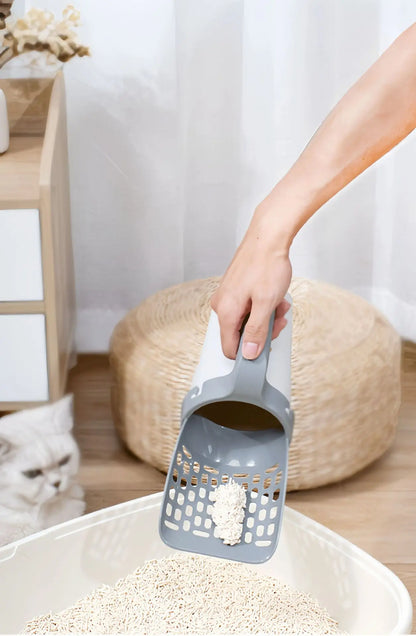 Pelle à litière pour chat, cuillère pour filtre pour animaux de compagnie, toilettes propres, cueilleur de déchets, fournitures pour chat, accessoire, bac à litière pour chat, autonettoyant