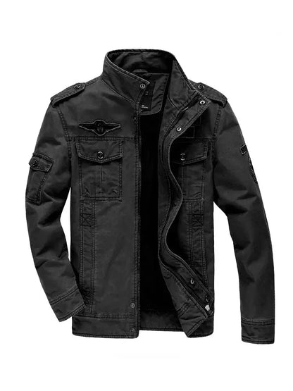 2024 New Casual Climbing pilots Jacket Men Plus Size 6XL Jaqueta Masculina working clothes Spring Autumn Cargo Mens Jackets Coat