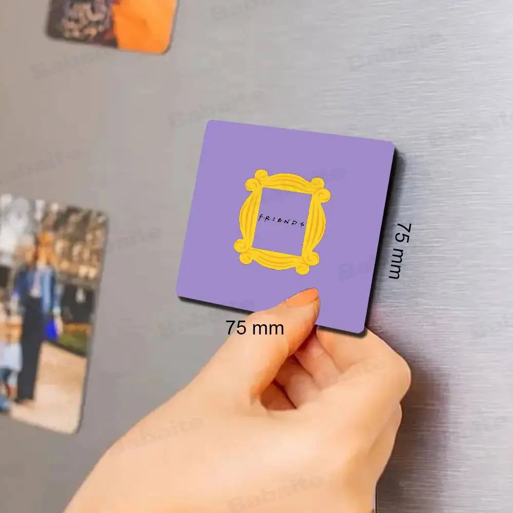 F-friends – aimants pour réfrigérateur avec Photo personnalisée, TV classique, cadeau pour la décoration de la maison, cadeau de saint-valentin, autocollant Photo magnétique