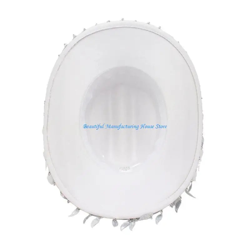 E56A chapeau Cowboy chapeau Cowgirl occidental chapeaux à franges pour Costume fête pour femmes