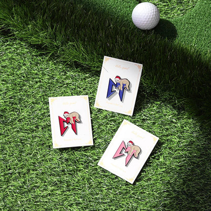 Retro Mexican Metal Hat Clip Pins Enamel Pins Cartoon Sloth Boy Baseball Cap Golf Cap Hat Badge Accessories Fashion Jewelry Gift