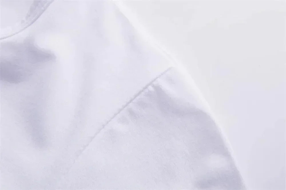 T-shirt imprimé à manches courtes de la série Western Cowboy, tendance et décontracté, polyvalent, longueur standard pour toutes les saisons