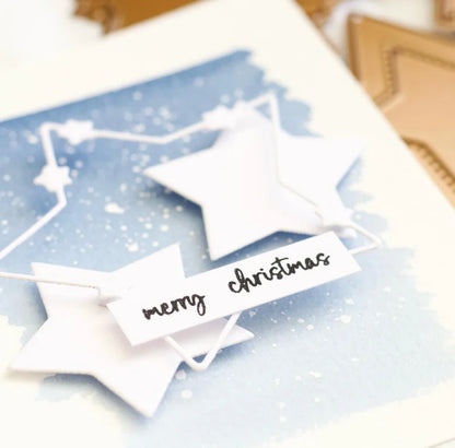 Piggy Craft metal cutting dies cut die mold New Christmas Series Scrapbook paper craft knife mould blade punch stencils dies