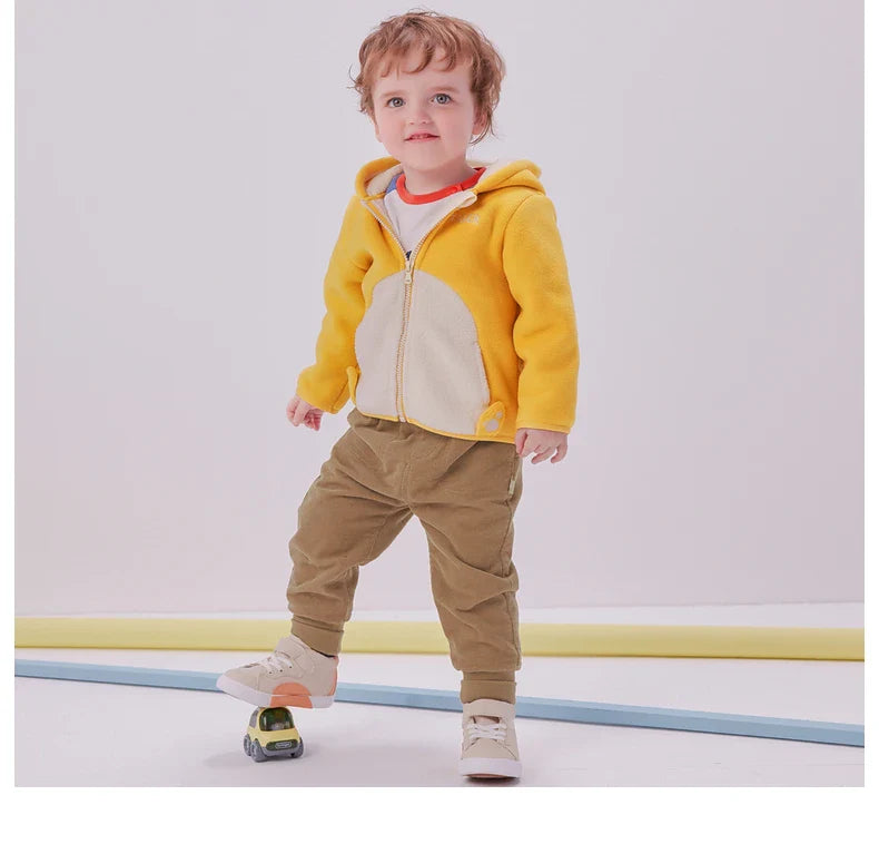 Dave Bella Cute Animal Shape Children Hoodie Cartoon Boys Girls Coat Autumn Warm Hooded Outerwear Toddler Girl Clothes DBX14462