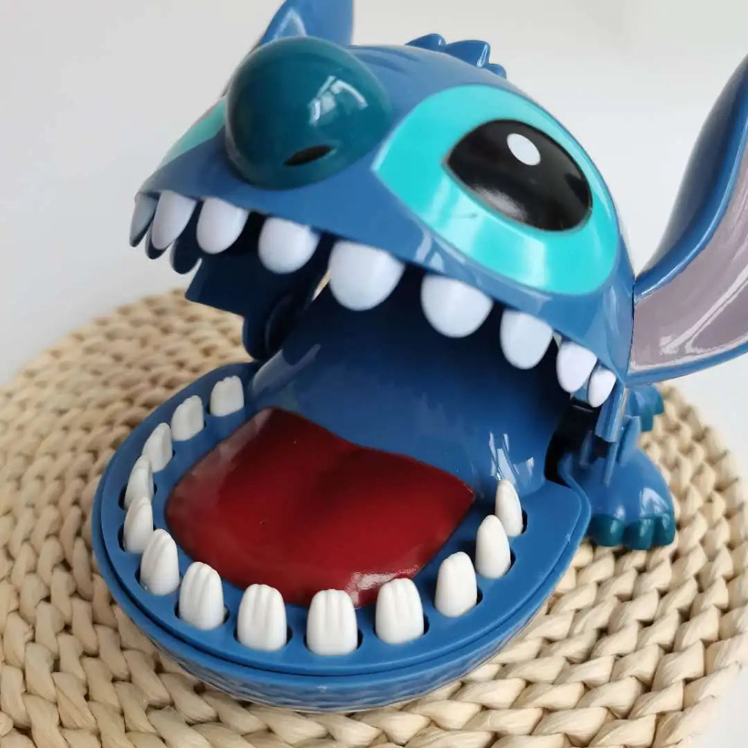 Stitch Biting Finger Toy Interactive Desktop Game Cute Alien Prank Gadget for Kids Family Parent Child Bonding Fun Party Favor