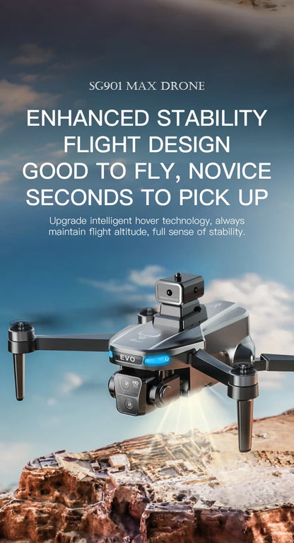 Xiaomi SG901 MAX GPS Drone professionnel 8K aérien HD évitant des obstacles avec écran plus grand télécommande Drone pliable sans brosse