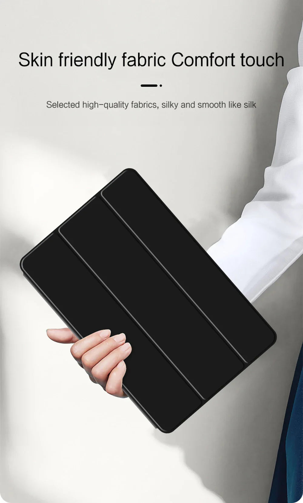 HUWEI Case For Xiaomi Redmi Pad 2 2025 Flip Stand Cover for Redmi Pad 2 Pad2 Case Red Mi Pad 2 11 inch Tablet Case TPU Shell