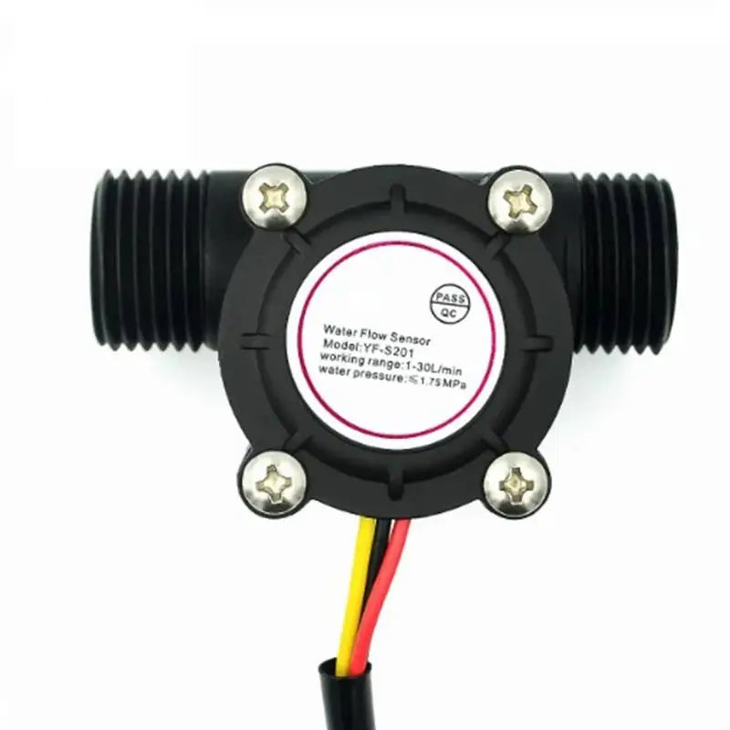1 pièces en plastique DC 5-18V débitmètre Hall capteur de débit contrôle de l'eau capteur de débit liquide interrupteur 1-30L/min 1.75MPa 12V capteur de débit d'eau