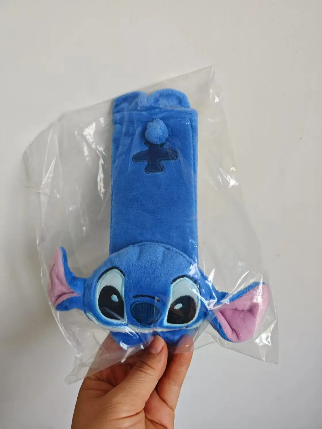 Stitch Seat Belt Protective Cover Cute Cartoon Soft Plush Car Shoulder Belt Fashion Car Inside Decoration Doll BIrthday Gifts