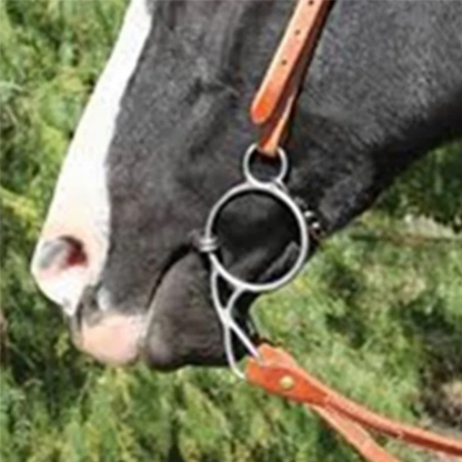 Horse Bit Ring Horse Mouth Snaffle Bit Horse Mouth Bit Forequestrian Training Equipment