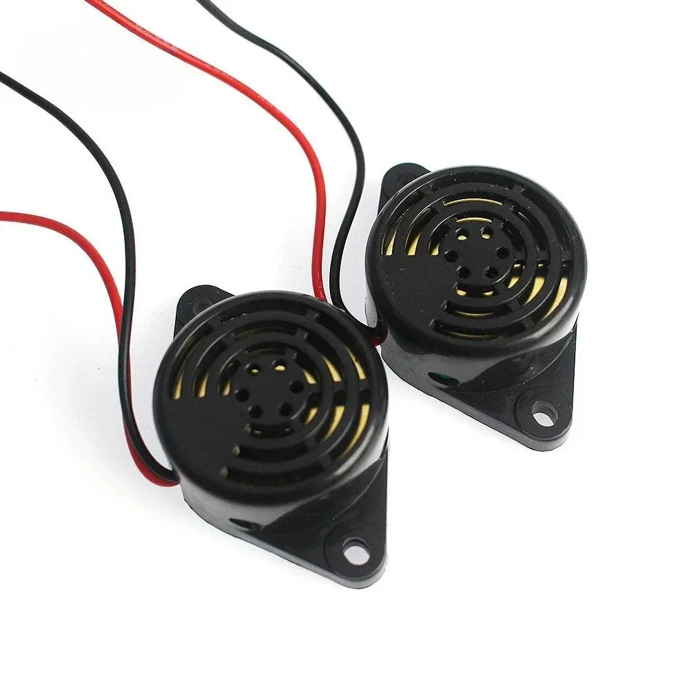 SFM-27, 5 buzzers électroniques actifs, DC 3-24V 20mA, sirène d'alarme, haut-parleur à bip continu de 95dB pour Arduino