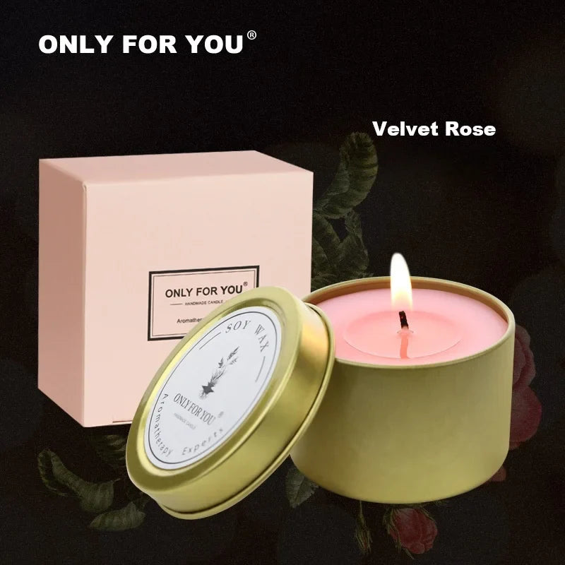 Bougie parfumée transparente romantique, cadeau pour invités, bougies aromatiques parfumées, bougies de mariage, pot à bougies