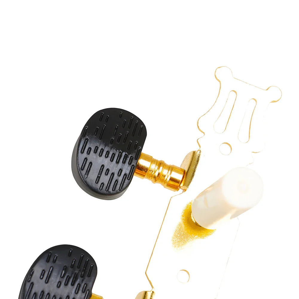 M MBAT 2 pièces chevilles de réglage de cordes de guitare classique têtes de Machine ouvertes en métal doré accordeurs guitare accessoires d'instruments de musique