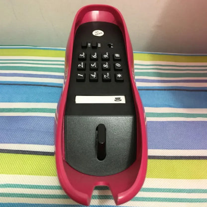 Lips Telephone Multi-Functional Cute Desk Office Landline Phone Home Decoration Set Stylish Household Mouth Shape Telephone New