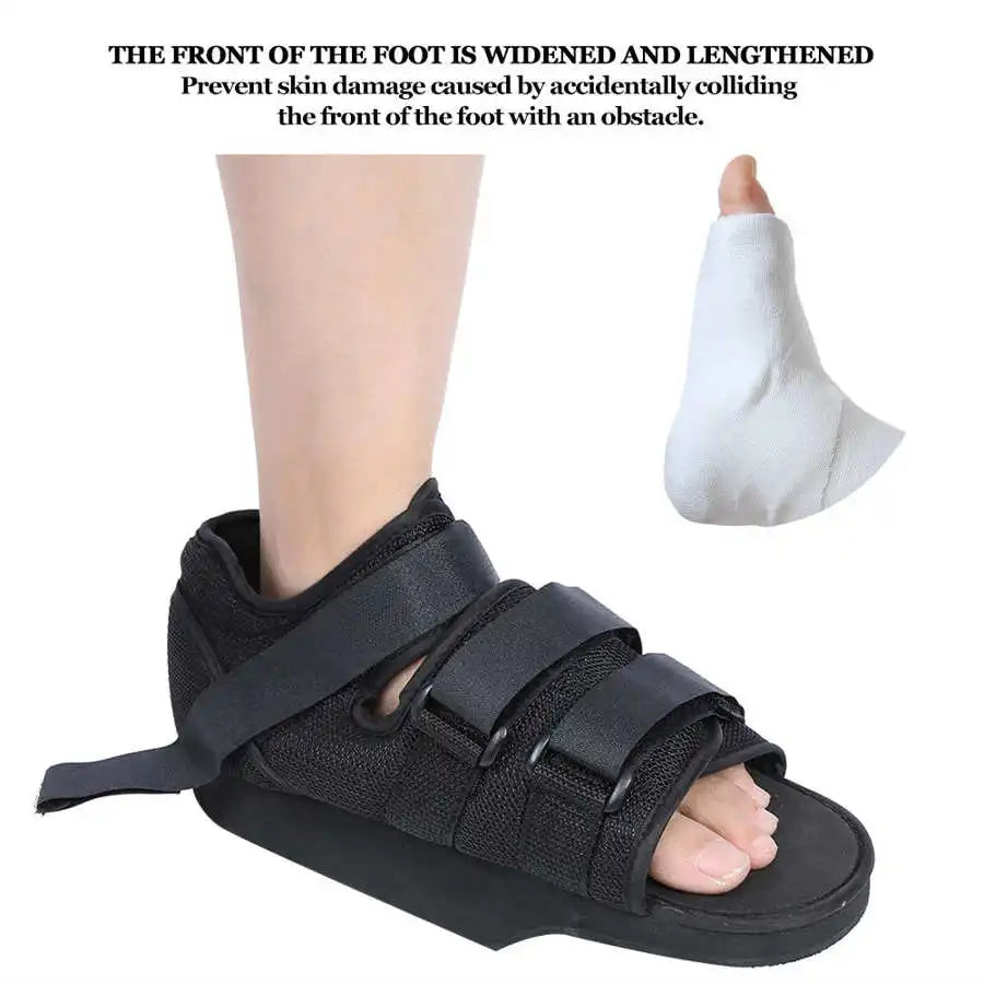Attelle plantaire, attelle orthopédique pour orteils, orthèse de pied, chaussure de Fracture du pied, chaussures chirurgicales, botte de marche postopératoire