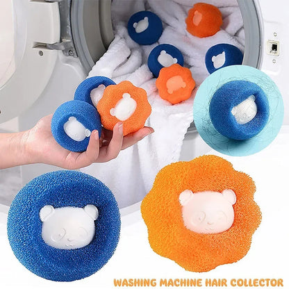 Épilateur réutilisable pour animaux de compagnie, boule, blanchisserie, machine à laver, filtre, laine, autocollant, poils de chat, fourrure, attrape-peluches, maison, 1-5 pièces